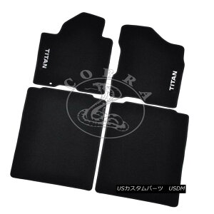 tu m[Yu Floor Mats Fit Nissan Titan 06 07 08 09 2010 11 12 13 14 15 + TITAN LOGO tA}bgtBbgY^C^06 07 08 09 2010 11 12 13 14 15 + TITAN LOGO