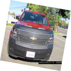 �t���u�� �m�[�Y�u�� Colgan Front End Mask Bra 2pc. Fits Chevy Suburban LS, LT  LTZ 15-16 W/Lic.Plat �R���K���t�����g�G���h�}�X�N�u��2pc Chevy Suburban LS�ALT��amp; LTZ 15-16 W / Lic.Plat �y���s�A���i�z