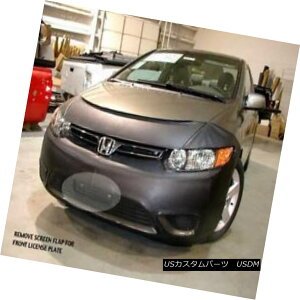 �t���u�� �m�[�Y�u�� Lebra Front End Mask Cover Bra Fits 2006 2007 2008 HONDA CIVIC Coupe 2 Door Lebra�t�����g�G���h�}�X�N�J�o�[�u���t�B�b�g2006 2007 2008 HONDA CIVIC Coupe 2 Door