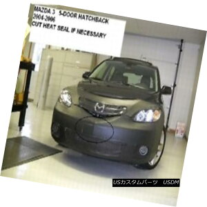 tu m[Yu Lebra Front End Mask Cover Bra Fits MAZDA 3 5Dr. Hatchback 2004 2005 2006 LebratgGh}XNJo[uMAZDA 3 5DrɓK܂B nb`obN2004 2005 2006