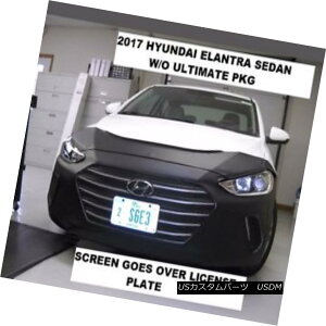 tu m[Yu Lebra Front End Mask Cover Bra Fits 2017-18 Hyundai Elantra Sed.w/o Ultima.PKG LebratgGh}XNJo[utBbg2017-18 Hyundai Elantra Sed.w / o Ultima.PKG