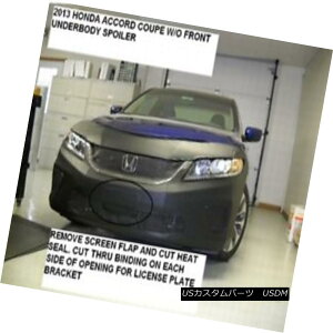 tu m[Yu Lebra Front End Mask Bra Fits HONDA ACCORD 2 Door coupe 2013 2014 2015 LebratgGh}XNuHONDA ACCORD 2hAN[yɍ2013 2014 2015