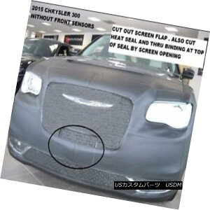tu m[Yu Lebra Front End Mask Cover Bra Fits 2015-2018 Chrysler 300 W/O Front Sensors LebratgGh}XNJo[u2015-2018 Chrysler 300 W / OtgZT[ɓK