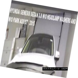 tu m[Yu Lebra Hood Protector Mini Mask Bra Fits 15-16 Hyundai Genesis 3.8 w/o Park Assis Lebrat[hveN^[~j}XNu15-16 Hyundai Genesis 3.8iPark AssisȂj