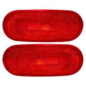 コーナーライト New Pair Set Rear Signal Side Marker Light Lamp DOT 98-05 Volkswagen Beetle Bug 新しいペアセットリアシグナルサイドマーカーライトランプDOT 98-05 Volkswagen Beetle Bug