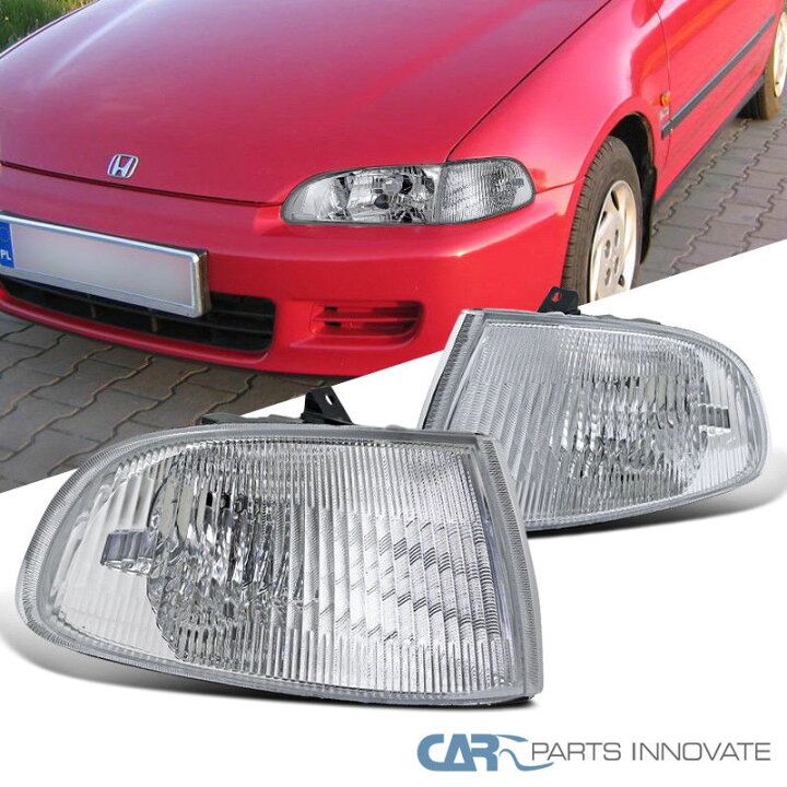 楽天市場】コーナーライト Fit 92-95 Honda Civic 2/3Dr EG JDM Chrome 