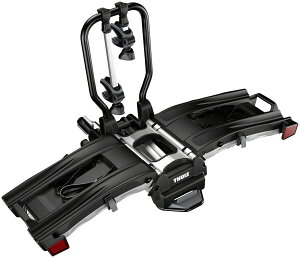 USTCNLA Thule 903202 EasyFold XT 2 Hitch Rack: 2-Bike Black and Silver Thule 903202 EasyFold XT 2qb`bNF2-Bike Black and Silver