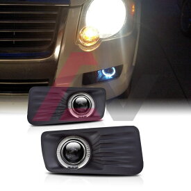 フォグライト For 2005-2009 Ford Explorer Fog Lights Halo Ring Projector SAE DOT Clear Lens 2005 - 2009年フォードエクスプローラーフォグライトハローリングプロジェクターSAE DOTクリアレンズ
