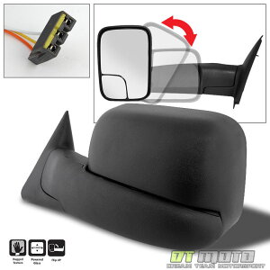 �~���[ 94-97 Dodge Ram 1500 2500 3500 Towing Extendable FlipUp POWER Mirror Driver Side 94-97 Dodge Ram 1500 2500 3500�������邱�Ƃ��ł���FlipUp POWER�~���[�h���C�o�T�C�h