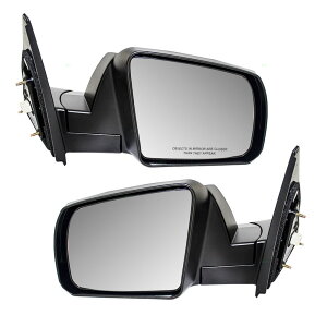 �~���[ Fits Toyota Tundra Truck Sequoia Set of Side View Power Mirrors w/Smooth Housing Toyota Tundra Truck�Z�R�C�A�Ƀt�B�b�g����T�C�h�r���[�p���[�~���[�Z�b�g/�X���[�Y�n�E�W���O