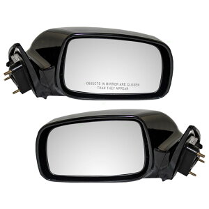 ~[ Fits Toyota Solara 04-08 Set of Side View Power Smooth Mirrors Glass w/ Housing tBbgg^Solara 04-08TChr[p[X[X~[̃ZbgKX/Z