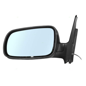 ~[ Volkswagen Golf Jetta Drivers Side View Manual Remote Mirror Blue Tinted Glass tHNX[QStWFb^hCoTChr[}jA[g~[u[eBebhOX