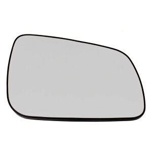 ミラー 08-14 Lancer  Evolution Sportback Passengers Side Mirror Glass w/ Base Heated 08-14ランサー& エボリューションスポーツバックの乗客のサイドミラーガラス、ベースの加熱
