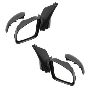 ~[ 16-17 Smart Fortwo Set Side Power Mirrors Heated Textured 4538110101 4538116600 16-17 Smart FortwoZbgTChp[~[q[geNX`4538110101 4538116600