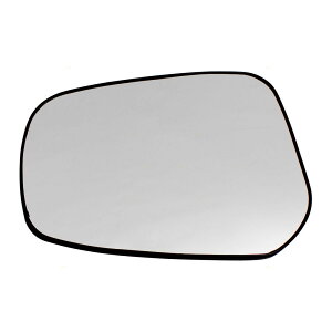 �~���[ 15-17 Mitsubishi Lancer Sportback  Evolution Drivers Side Mirror Glass w/ Base 15-17�O�H�����T�[�X�|�[�c�o�b�N��amp; �i���^�h���C�o�[�T�C�h�~���[�K���X�x�[�X�t �y���s�A���i�z