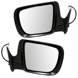 ミラー Set of Side View Power Mirrors with Signal for 05 06 07 08 Subaru Forester 05 06 07 08 Subaru Foresterのための信号を備えたサイドビューパワーミラーのセット