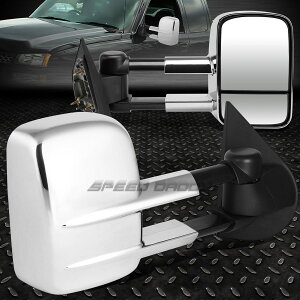 ~[ FOR 97-03 F150/-99 F250 LD DUAL ARM CHROME POWER REAR VIEW TOWING MIRROR PAIR FOR 97-03 F150 / -99 F250 LDfAEA[EN[Ep[EAEr[gECOE~[EyA