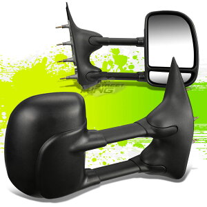 ~[ FOR 03-14 E-SERIES E150-550 ADJUSTABLE MANUAL EXTENDABLE TOWING TOW SIDE MIRROR FOR 03-14 E-SERIES E150-550}jA㑤ʃ~[