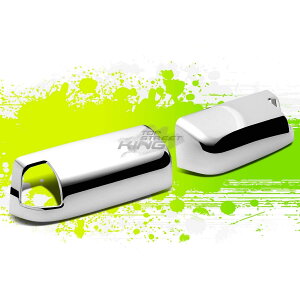 ミラー FOR 11-13 RAM CHROME PLATED SIDE TOWING MIRROR W/SIGNAL TOP HALF COVER CAP KIT FOR 11-13 RAMクロムメッキサイドミラー/シグナルトップハーフカバーキャップキット