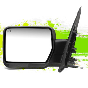 ~[ FOR 04-14 P2 F150 LEFT POWER+HEATED FOLDABLE TOWING TOW SIDE VIEW MIRROR BLACK FOR 04-14 14 P2 F150 LEFT POWER +q[gEtbgE^EjOEgDETChEr[E~[EubN