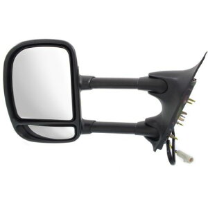 ~[ For F-350 Super Duty 99-02, Driver Side Mirror, Textured Black F-350X[p[Duty 99-02AhCo[TCh~[AeNX`[hubN