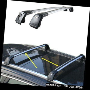 LA |VFJCG2013-2015N̂߂̃A~̃NXo[̉̉ݕו̒I Aluminum alloy Cross Bar Roof Cargo Luggage Rack For Porsche cayenne 2013-2015