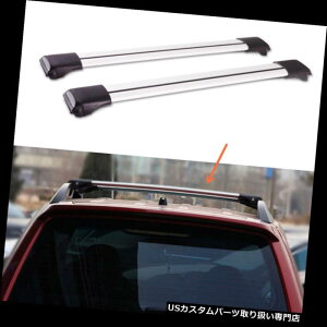 LA XotHX^[2008N-2016ÑyAA~jENXo[ݕוbN A Pair Aluminum Cross Bar Roof Cargo Luggage Rack For Subaru Forester 2008-2016