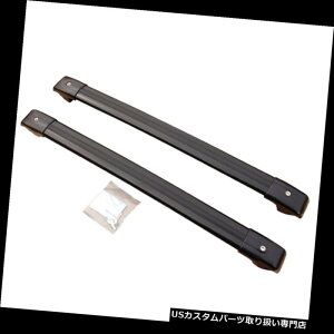 LA XotHX^[2008-2016pubNA~NXo[[tJ[SוbN For Subaru Forester 2008-2016 Black Aluminum Cross Bar Roof Cargo Luggage Racks