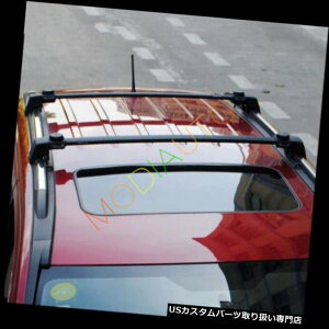 LA W[vRpX2011-2016N̂߂̍̒Ȉ\_ו̃LA Black Roof Rack Cross Bars luggage carrier For Jeep Compass 2011-2016