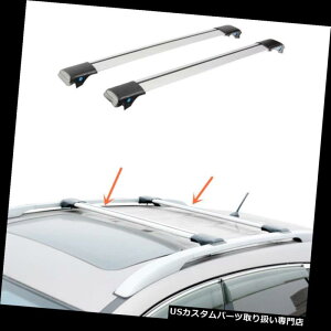 LA YGNXgC2008-2016N̂߂2 *A~̃NXo[̉̉ݕו̒I 2*Aluminum alloy Cross Bar Roof Cargo Luggage Rack For Nissan X-TRAIL 2008-2016