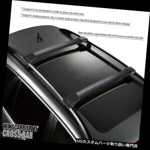 LA 2013-2018g^I[XA~gbv[tbNNXo[NX[bJu2PC 2013-2018 TOYOTA AURIS ALUMINUM TOP ROOF RACK CROSS BAR CROSS RAILS LOCKABLE 2PC