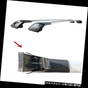 LA |VF}J2014-2016 2PCŜ߂̉ו̒IA~jE\o[̉̉ݕ Luggage Rack Aluminum Cross Bar Roof Cargo For Porsche Macan 2014-2016 2PCS