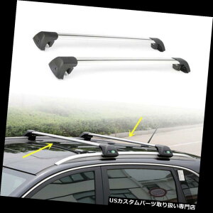 キャリア Infiniti QX60 / FX35 2014-2016用ペアトップクロスバールーフカーゴ荷物ラック For Infiniti QX60/FX35 2014-2016 A Pair Top Cross Bar Roof Cargo Luggage Rack