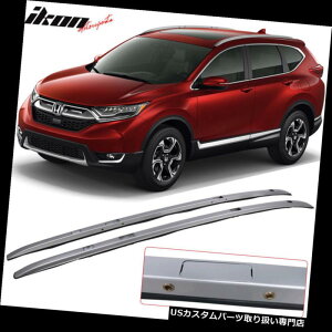 LA 17-18z_CRV OEt@Ng[X^C[tbNNXo[A~Vo[ɃtBbg Fits 17-18 Honda CRV OE Factory Style Roof Rack Cross Bar Aluminum Silver