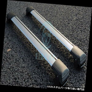 LA W[vpgIbg2011-2014N̂߂2pcs㕔וLANXo[[tbN 2pcs Alloy Upper Luggage Carrier Cross Bar Roof Racks For Jeep Patriot 2011-2014