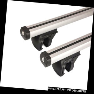 LA Tiguan 10-16A~NXo[[tJ[SוbNɃtBbg Fit For Tiguan 10-16 Aluminum Alloy Cross Bar Roof Cargo Luggage Rack