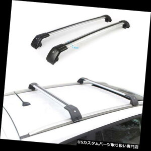 LA W[vRpX2013-2015Nݕ[tbNNXo[וLA For Jeep Compass 2013-2015 Cargo Roof Rack Cross Bars Baggage Carriers