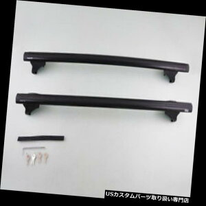 LA W[vpgIbg11-16̂߂wubNA~[tgbvbNNXo[וLA w Black Alumninum Roof Top Rack Cross Bar Luggage Carrier For Jeep Patriot 11-16