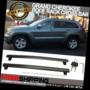 キャリア 11-18用グランドチェロキールーフラッククロスバー荷物OEスタイルブラックキーロック For 11-18 Grand Cherokee Roof Rack Cross Bar Luggage OE Style Black Key Lock