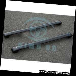 LA xcGLE43 / 450̃NX2016-2017N̂߂̎̒Ỉݕ^l̏\_ Auto Roof Rack Cargo Carrier Cross Bar Black For Benz GLE43/450 Class 2016-2017