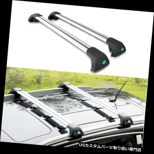 LA LfbNSRX 2010-2016̂߂̉ݕNXo[TCh[bNוLAtBbg Cargo Cross Bars Side Rails Rack Luggage Carrier Fit For Cadillac SRX 2010-2016