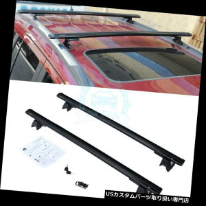 LA W[vRpX2011-2015N̂߂2{̃A~̃[tbNNXbNo[ 2pcs Aluminium Alloy Roof Rack Cross Rack Bars For Jeep Compass 2011-2015