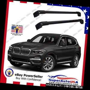 LA ubNgbv[tbNtBbgBMW X 4 F 26 14-17ווNXo[NXo[ Black Top Roof Rack Fit for BMW X4 F26 14-17 Baggage Luggage Cross Bar Crossbar