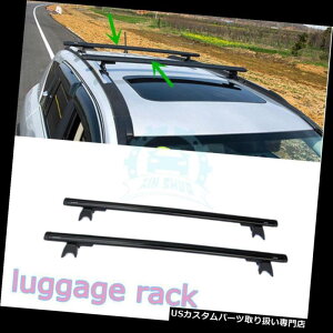 LA W[vRpX2011-2015N̂߂2pcsA~jE̒I̓ו̒Io[ 2pcs Aluminium Roof Rack Overhead Luggage Rack Bars For Jeep Compass 2011-2015