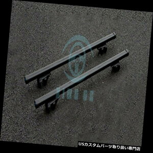 キャリア スバルの奥地2004-15のために合金の車の荷物キャリアクロスバールーフラックブラック Alloy Car Luggage Carrier Cross Bar Roof Racks Black For Subaru Outback 2004-15