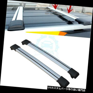 LA g^hNC2008-2016N̂߂ɍ2XԕiԂ̃[tbNo[ 2X Auto Part Car Roof Rack Bar Fit For Toyota Land Crui 2008-2016