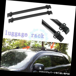 LA W[vRpX2011-2015N̂߂2pcsA~̃[tbN̓ו̒I 2pcs Aluminium Alloy Roof Rack Overhead Luggage Rack For Jeep Compass 2011-2015