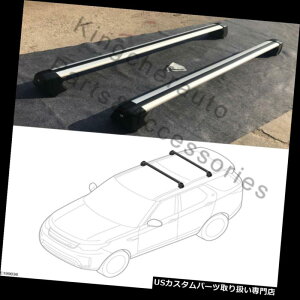 LA 2{̓h[o[fBXJo[5 L462 2017-2019NXo[NXo[[bNɃtBbg 2Pcs fits for Land Rover Discovery5 L462 2017-2019 crossbar cross bar rail rack