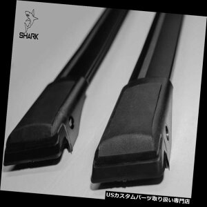 �L�����A �A���~���[�t���b�N�N���X�o�[�Z�b�g�N���C�X���[�{�C�W���[MK3 1996-2000�u���b�N�A���}�C�g Aluminium Roof Rack Cross Bar Set Chrysler Voyager MK3 1996-2000 Black Anodised �y���s�A���i�z