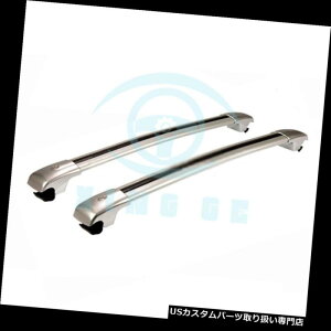�L�����A �t�H�[�hKUGA�̒E�o12-16��̂��߂̍����̏㕔�̉ݕ��^���l�̏\���o�[�̃��[�t���b�N Alloy Upper Cargo Carrier Cross Bar Roof Rack For Ford KUGA Escape 12-16 Silver �y���s�A���i�z